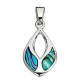 Necklace enamel in 925/1000 silver