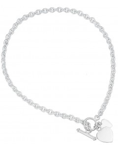 Necklace heart in 925/1000 silver