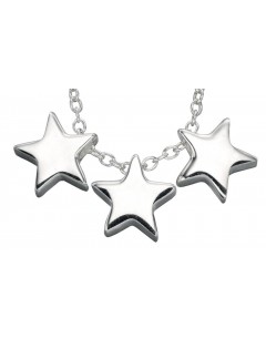 Necklace-star in 925/1000 silver