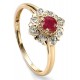 Ring Gold 375/1000 carats