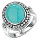 Ring turquoise in 925/1000 silver