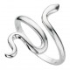 Snake ring in 925/1000 silver