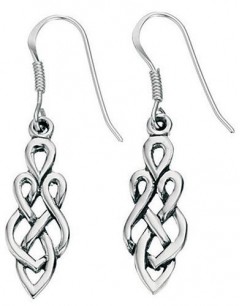 Earring celtic original in 925/1000 silver