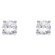 Earring zirconia in 925/1000 silver