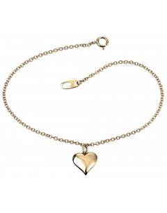 Heart Bracelet 14-karat Gold