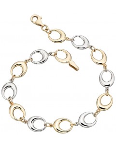 My-jewelry - D403auk - 9k luxury Gold and white Gold bracelet