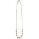 White Gold necklace and Gold 375/1000 carats