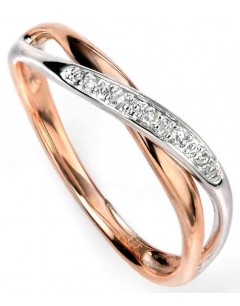 My-jewelry - D447uk - 9k diamond Gold ring