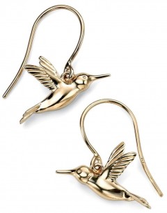 My-jewelry - D916auk - 9k hummingbird Gold earring