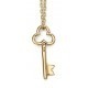 Key necklace in Gold 375/1000