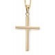 Necklace cross Gold 375/1000