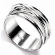Chic ring in 925/1000 silver