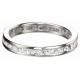 Ring ring zirconium in 925/1000 silver