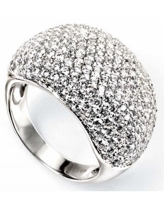 My-jewelry - D2785uk - Sterling silver original zirconium ring