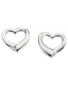 My-jewelry - D2102uk - Sterling silver heart earring