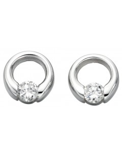 My-jewelry - D2920cuk - Sterling silver zirconia earring