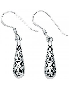 Earring oriental in 925/1000 silver