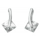 Earring zirconia in 925/1000 silver