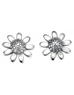 Earring flower 925/1000 silver